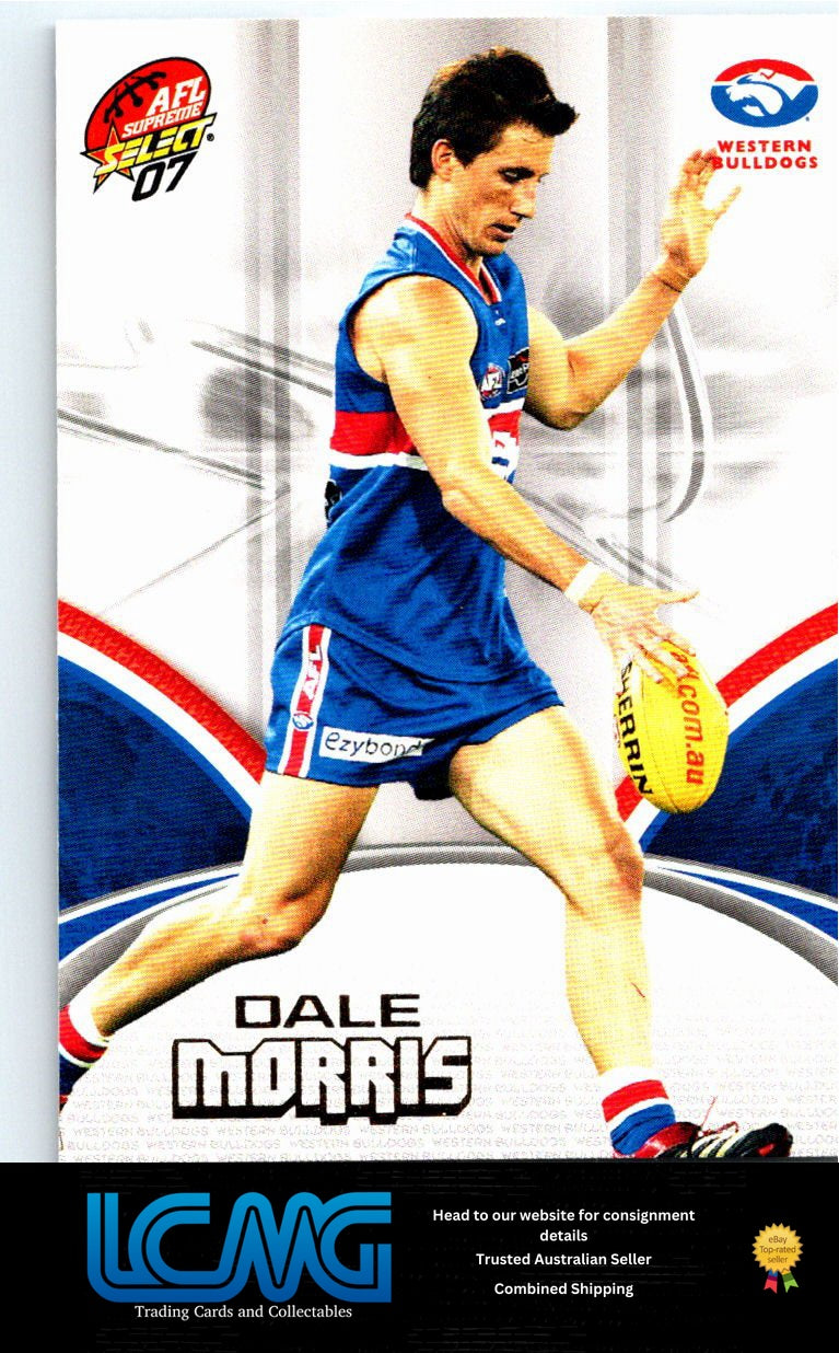 DALE MORRIS 2007 AFL Supreme 07sup-192