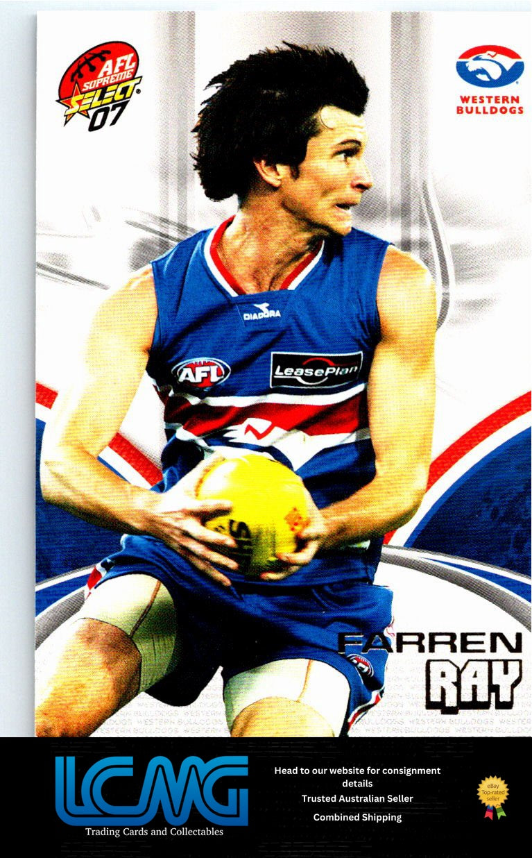 FARREN RAY 2007 AFL Supreme 07sup-194