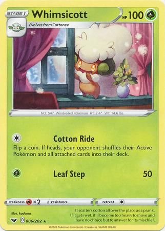 Whimsicott 6 /202 swsh-6