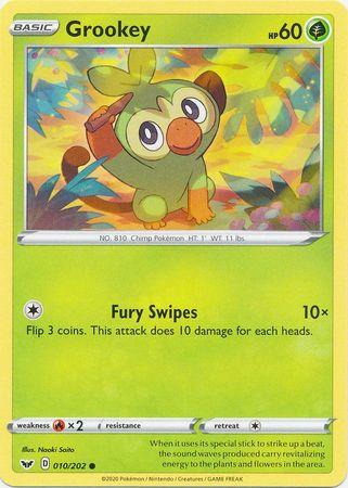 Grookey (010) 10 /202 swsh-10
