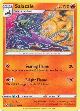 Salazzle 28 /202 swsh-28