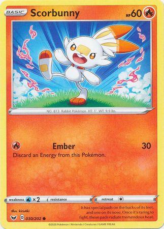 Scorbunny (030) 30 /202 swsh-30
