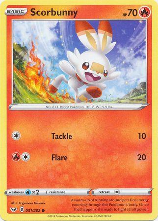 Scorbunny (031) 31 /202 swsh-31