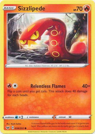 Sizzlipede (038) 38 /202 swsh-38