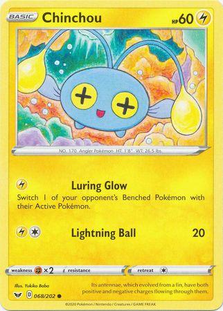 Chinchou (068) 68 /202 swsh-68