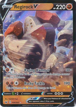 Regirock V 104 /202 swsh-104
