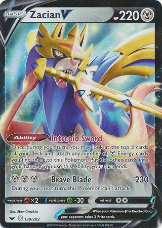 Zacian V 138 /202 swsh-138