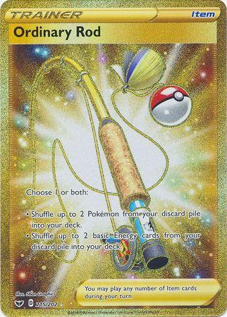 Ordinary Rod (Secret) 215 /202 swsh-215