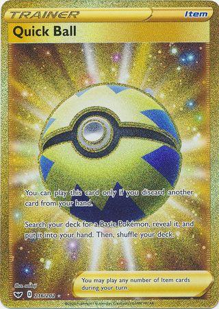 Quick Ball (Secret) 216 /202 swsh-216