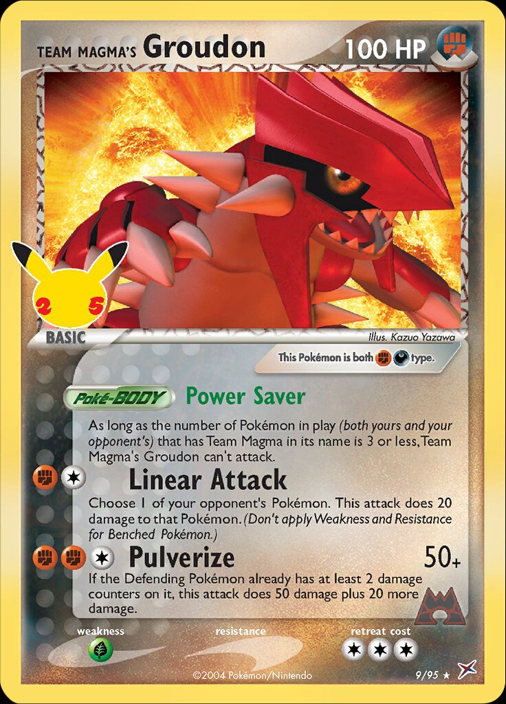 Team Magma's Groudon 9/95 celebrations-classic-21