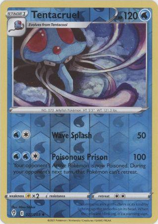Tentacruel 027/203 Reverse Holo evolving-skies-rh-27