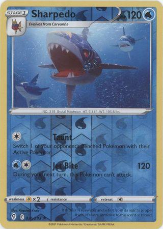 Sharpedo 036/203 Reverse Holo evolving-skies-rh-36