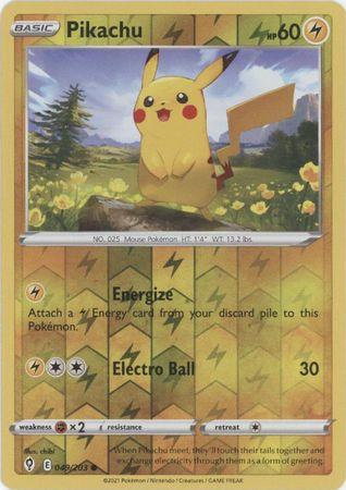 Pikachu 049/203 Reverse Holo evolving-skies-rh-49