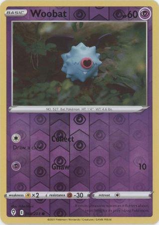 Woobat 068/203 Reverse Holo evolving-skies-rh-68