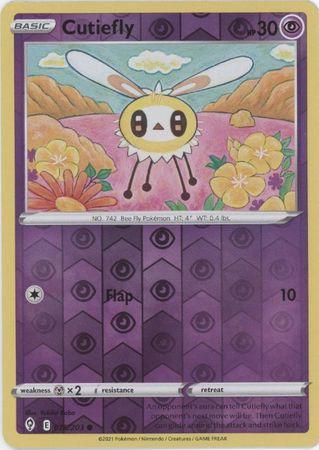 Cutiefly 078/203 Reverse Holo evolving-skies-rh-78