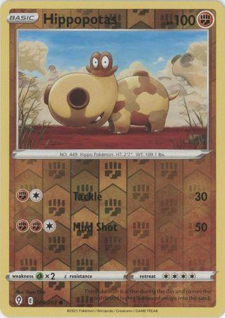 Hippopotas 084/203 Reverse Holo evolving-skies-rh-84