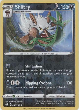 Shiftry 097/203 Reverse Holo evolving-skies-rh-97
