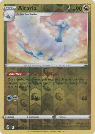 Altaria 106/203 Reverse Holo evolving-skies-rh-106