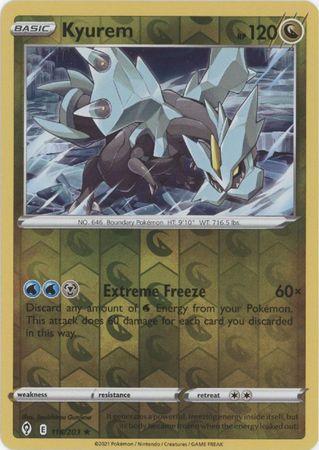 Kyurem 116/203 Reverse Holo evolving-skies-rh-116