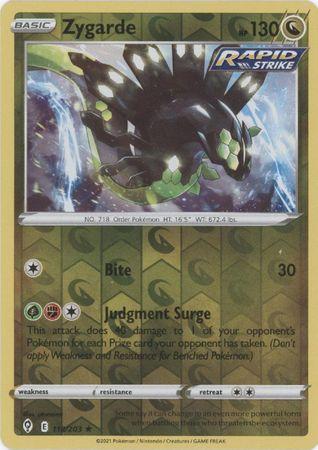Zygarde 118/203 Reverse Holo