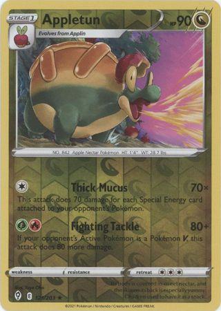 Appletun 121/203 Reverse Holo evolving-skies-rh-121