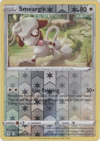 Smeargle 128/203 Reverse Holo evolving-skies-rh-128