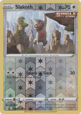 Slakoth 129/203 Reverse Holo evolving-skies-rh-129