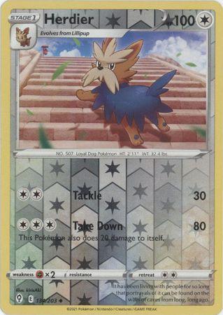 Herdier 134/203 Reverse Holo evolving-skies-rh-134