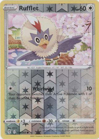 Rufflet 136/203 Reverse Holo evolving-skies-rh-136