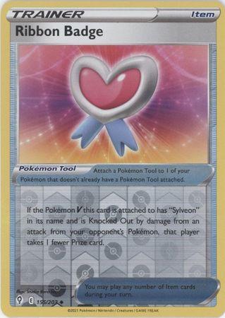 Ribbon Badge 155/203 Reverse Holo evolving-skies-rh-155