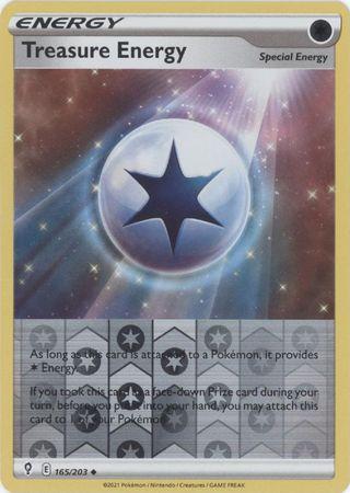 Treasure Energy 165/203 Reverse Holo evolving-skies-rh-165