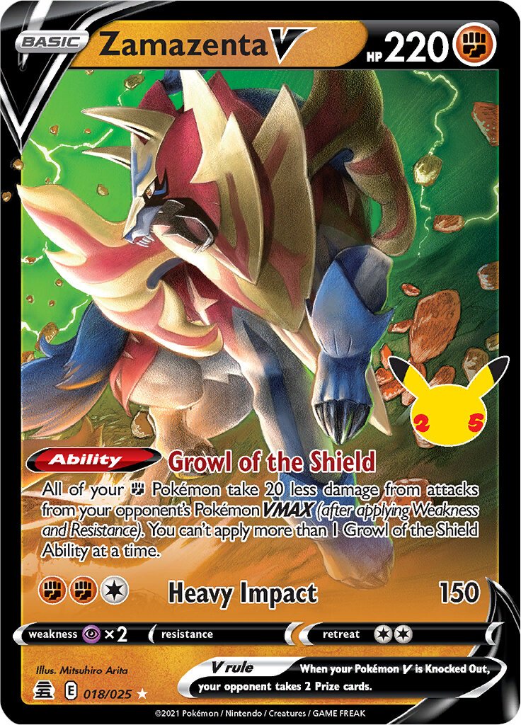 Zamazenta V 018/025 celebrations-18