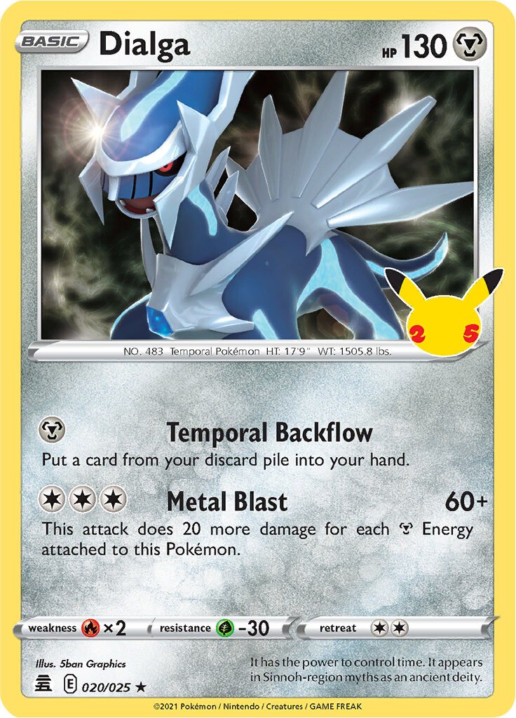 Dialga 020/025 celebrations-20