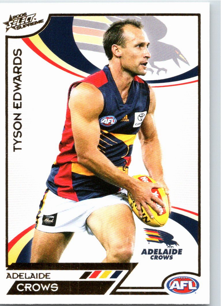 TYSON EDWARDS #4 2006 Select AFL Supreme
