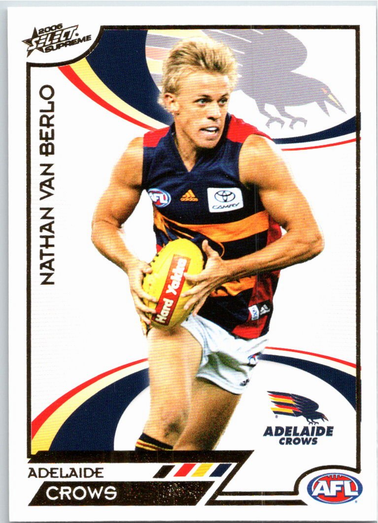 NATHAN VAN BERLO #10 2006 Select AFL Supreme