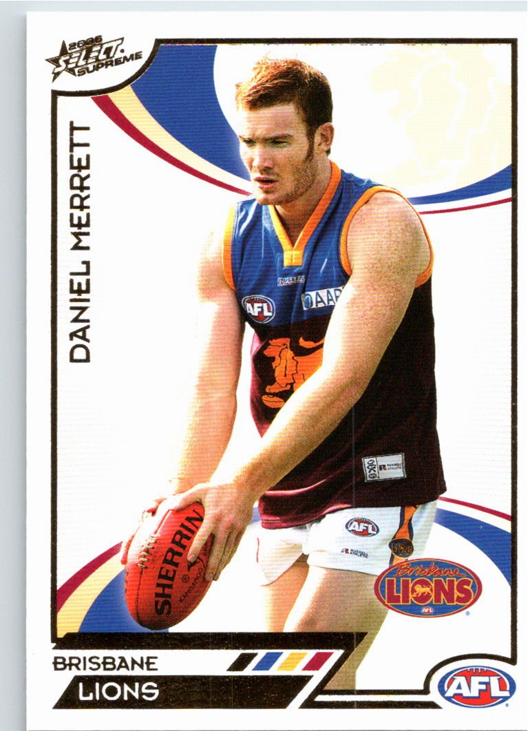 DANIEL MERRETT #20 2006 Select AFL Supreme