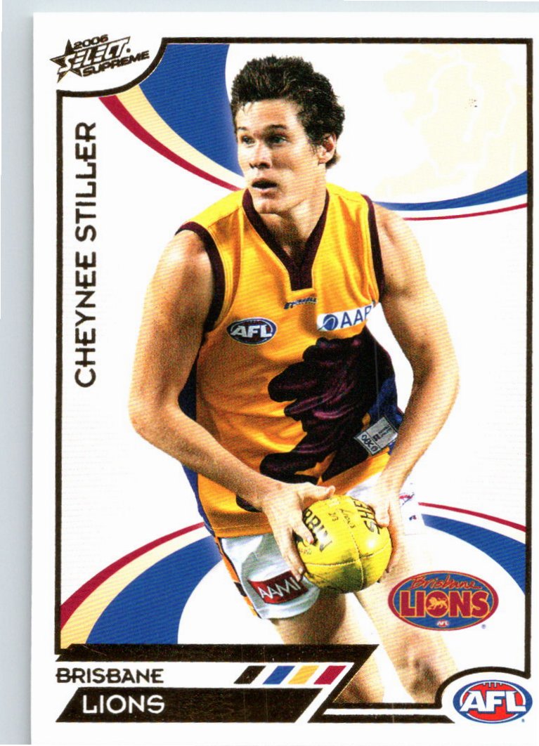 CHEYNEE STILLER #25 2006 Select AFL Supreme