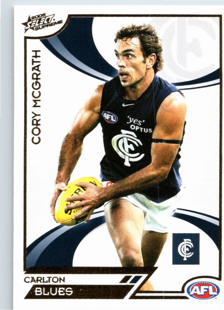CORY McGRATH #35 2006 Select AFL Supreme