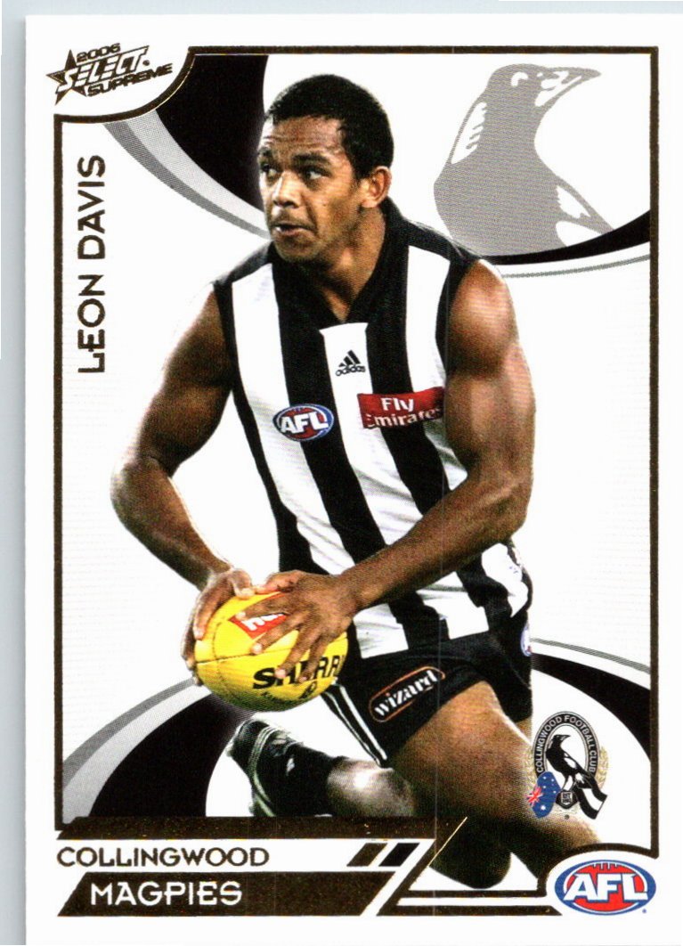 LEON DAVIS #40 2006 Select AFL Supreme