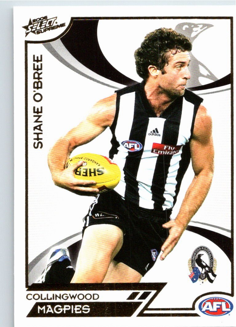 SHANE O'BREE #42 2006 Select AFL Supreme