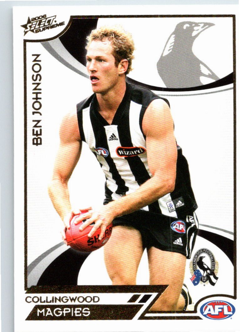BEN JOHNSON #44 2006 Select AFL Supreme