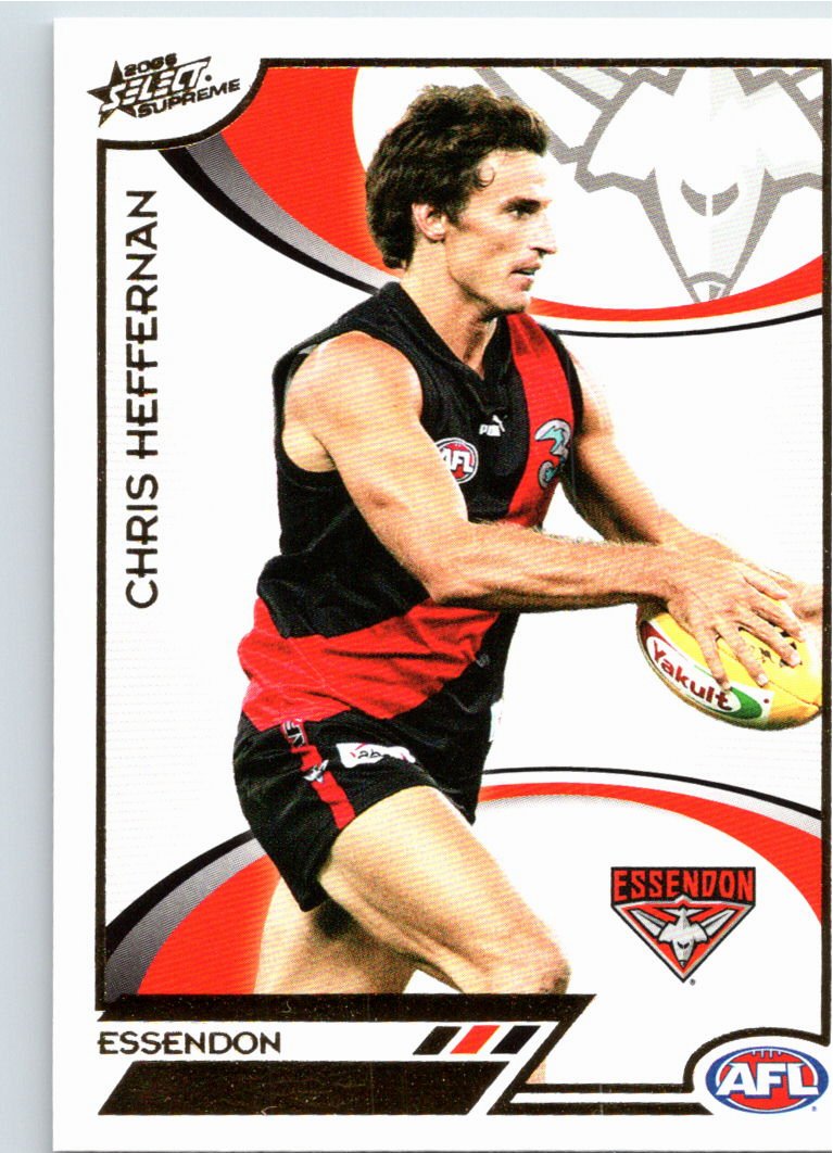 CHRIS HEFFERNAN #58 2006 Select AFL Supreme