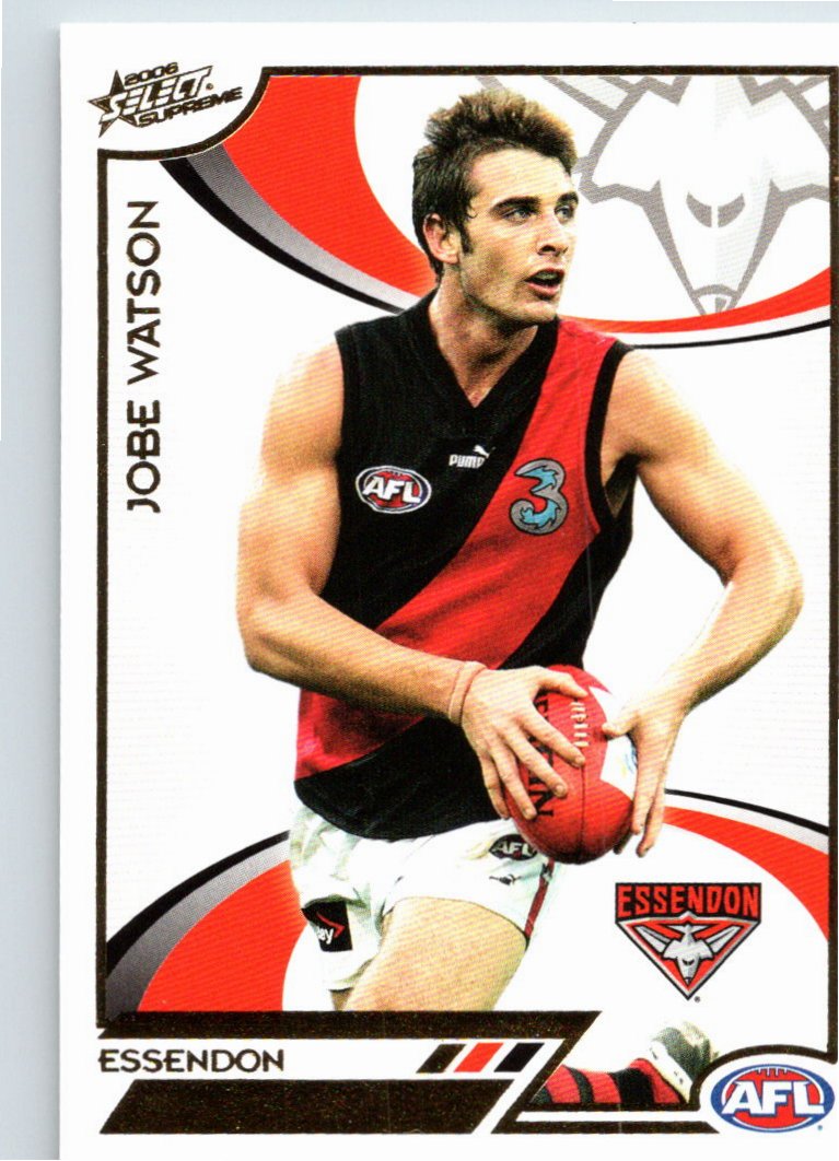 JOBE WATSON #59 2006 Select AFL Supreme