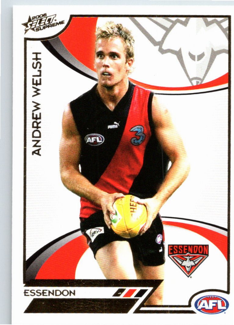 ANDREW WELSH #60 2006 Select AFL Supreme