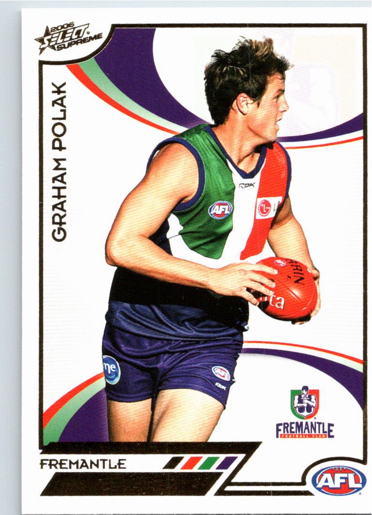 GRAHAM POLAK #65 2006 Select AFL Supreme