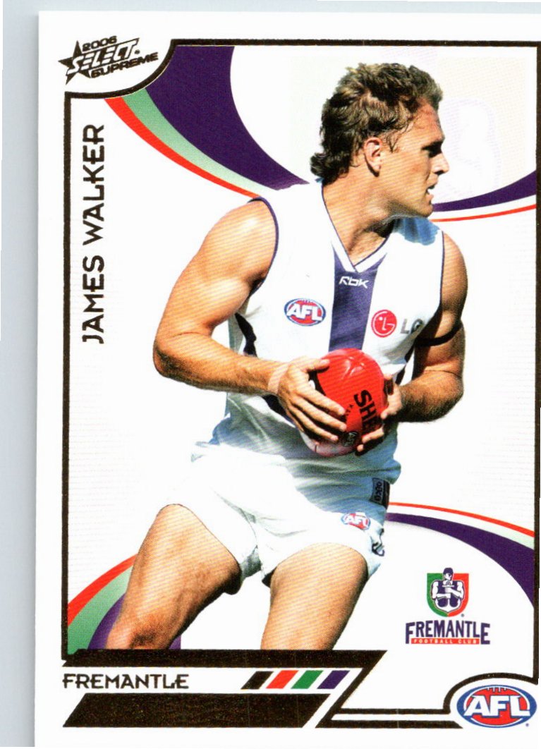JAMES WALKER #69 2006 Select AFL Supreme