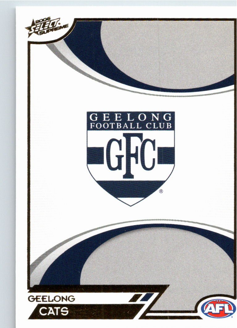 GEELONG LOGO #75 2006 Select AFL Supreme