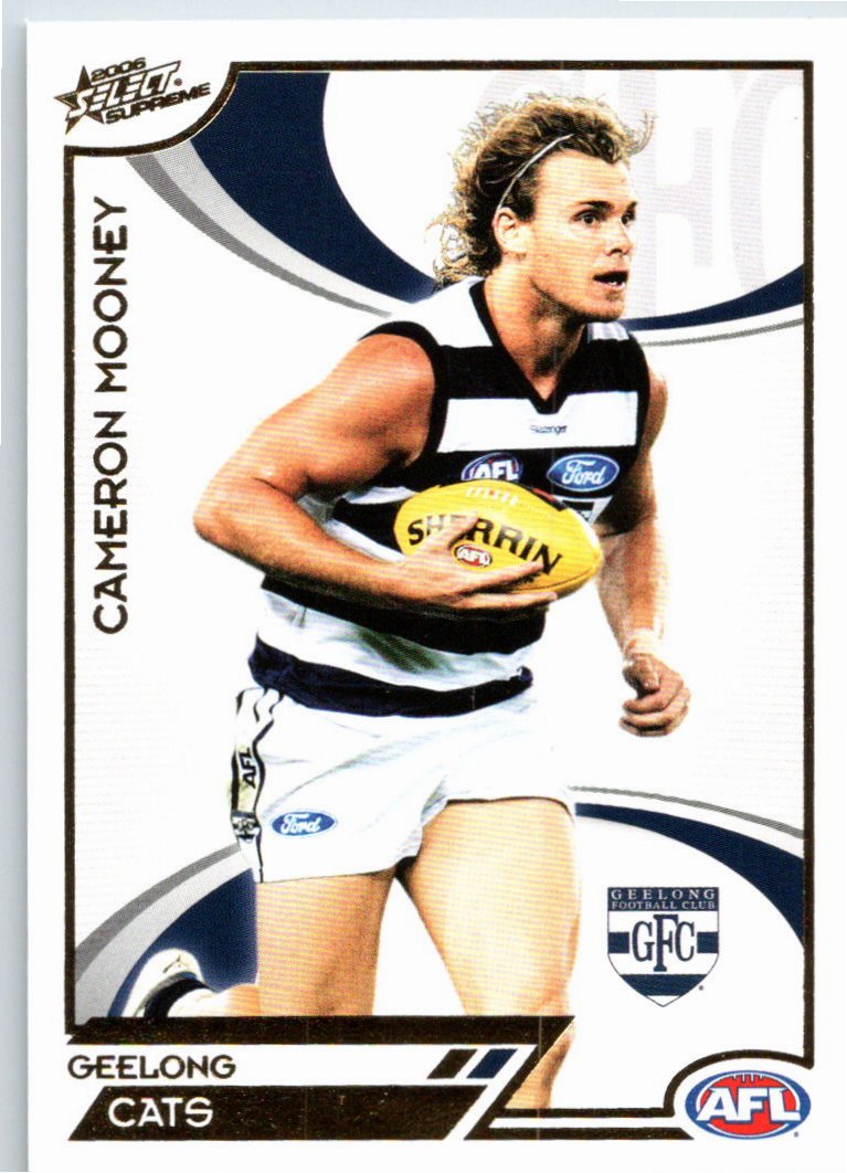 CAMERON MOONEY #78 2006 Select AFL Supreme
