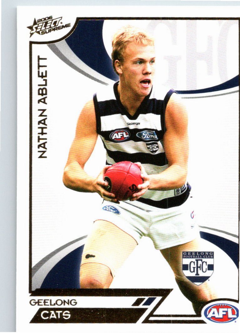 NATHAN ABLETT #79 2006 Select AFL Supreme