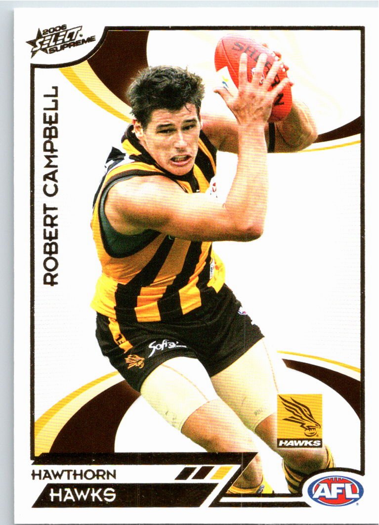 ROBERT CAMPBELL #90 2006 Select AFL Supreme
